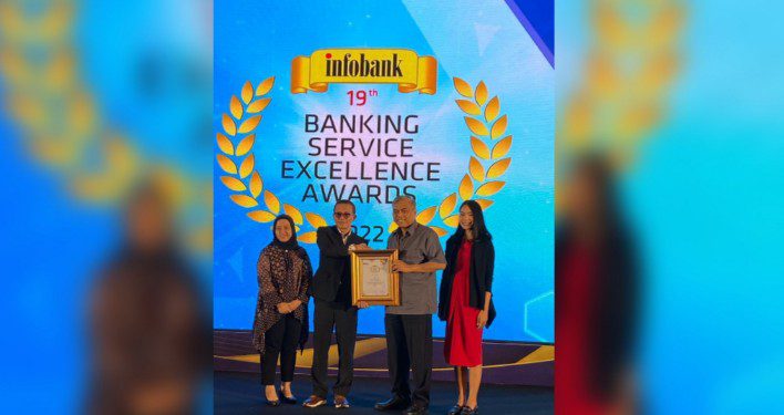  Bank Kalsel Raih Empat Penghargaan Infobank Award 2022