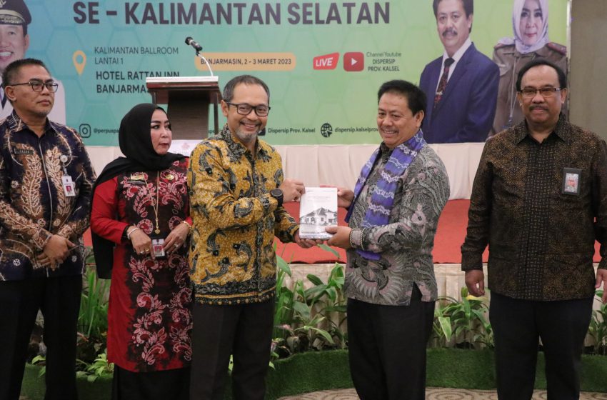  BI Kalsel Bersinergi Bersama Perpusnas dan Perpusda Bangun Budaya Literasi