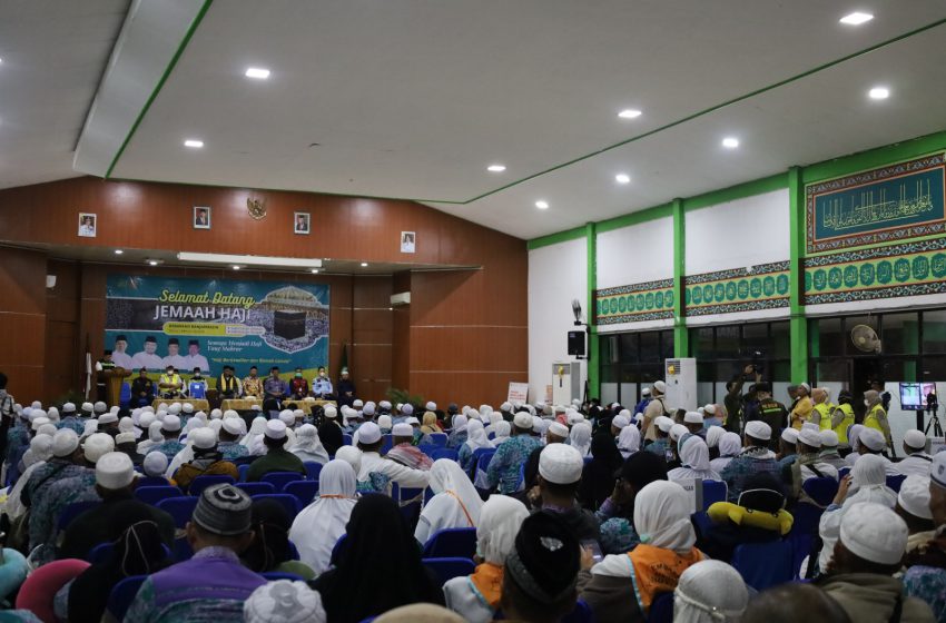  Tiba di Banjarmasin, PPIH Diminta Prioritaskan Jemaah Lansia