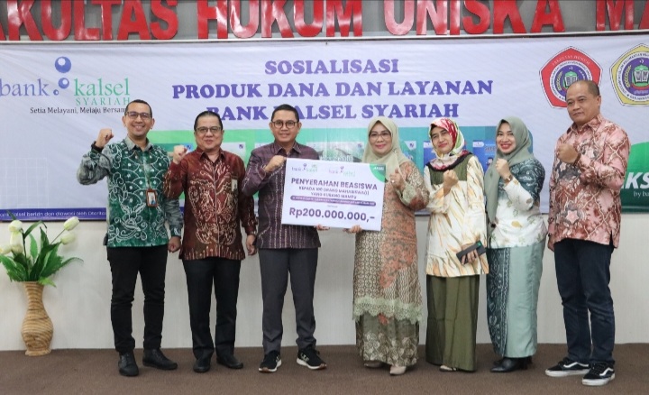  Dukung Pendidikan di Banua, UPZ Bank Kalsel Beri Beasiswa kepada 100 Mahasiswa Uniska