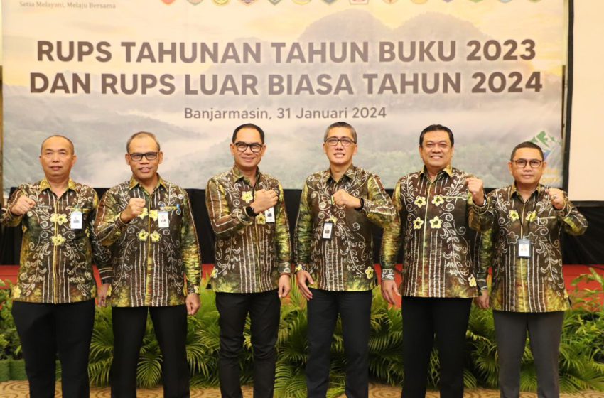  Bank Kalsel Gelar RUPS Tahunan dan RUPS LB Tahun 2024