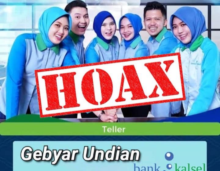  Marak Iklan Undian Palsu di Media Sosial, Bank Kalsel Imbau Masyarakat Waspada